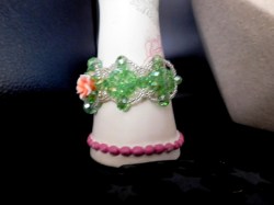 green pink bracelet b